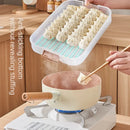 Axyaa Multi-Layer Dumpling Box Food Storage Container Refrigerator Organizer