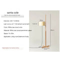 Axyaa Retro Living Room Floor Lamp - Spanish Design, Adjustable Vertical Light