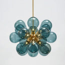 Axyaa Glass Ball Pendant Chandelier - Modern Hanging Light for Home decor.