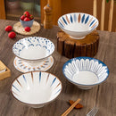 Axyaa Premium Ceramic Ramen Bowl 8" Large Noodle Soup Bowl