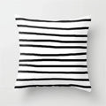 Axyaa Geometric Grey Pillowcase Set