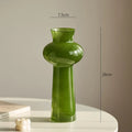 Axyaa Irregular Glass Vase Hydroponic Flower Arrangement Artistic Decorative Dried Flower Vases