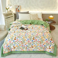 Axyaa Winter Quilt: Double-sided Kids Dorm Quilt Core, Thick Double Quilt