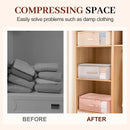 Axyaa Space-Saving Compression Bag Quilt Clothes Organizer