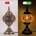 Axyaa Handmade Glass Mosaic Table Light for Home and Hospitality Settings