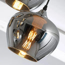 Axyaa Glass Chandelier Dining Room Pendant Lights Ceiling Lamps Fancy Indoor Lighting