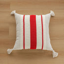 Axyaa Christmas Embroidery Cotton Linen Throw Pillowcase Geometric Cushion Covers
