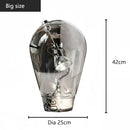Axyaa Gravitational Chrome LED Table Lamp - Italian Vintage Design