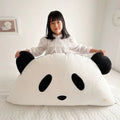 Axyaa Cartoon Cushion: Comfy Cotton Headrest Pillow for Bedroom