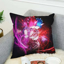 Axyaa Anime Pillow Cover 40x40 Decorative Cushion Covers for Home Sofa