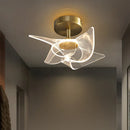 Axya Nordic Windmill LED Ceiling Lamp for Cozy Home Decor