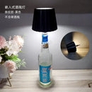Axyaa LED Wine Bottle Base Desk Lamp Night Light Decor