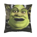 Axyaa Soft Polyester Mona Lisa Pillowcase: Decorative Sofa Cushion Cover