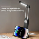 Axyaa Foldable LED Desk Lamp USB Rechargeable Touch Dimming Night Light