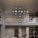 Axyaa LED Pendant Light Chandelier for Modern Living and Dining Room Lighting