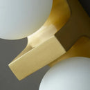 Axyaa Gold Luxury Round Bedroom Wall Sconce for Modern Living Room Aisle Bedside