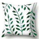 Axyaa Floral Landscape Painting Cushion Cover 45x45CM Home Decor Pillowcase