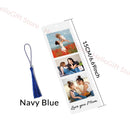 Memorial Acrylic Bookmark Custom Photo Text Tassel Printed Axyaa Mother's Father's Day Gift