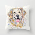 Axyaa Cute Dog Pattern Pillowcase Cover 45x45cm for Kids Room & Living Sofa Decor
