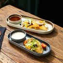 Axyaa Large Tableware Set for Snacks, Dim Sum, Fried Chicken, French Fries