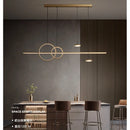 Axya Nordic Copper LED Pendant Lights for Dining, Kitchen, Bedroom, Living Room, Hotel