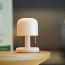 Axyaa Mushroom Style USB Rechargeable Mini Desktop Night Light