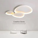 Axyaa Nordic Minimalist LED Ceiling Light for Modern Living Room, Bedroom, and Study.