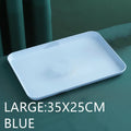 Axyaa Wheat Straw Rectangular Tray for Eco-friendly Kitchen Organizer