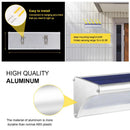 Axyaa Solar Wall Light Motion Sensor Waterproof Outdoor Garden Lamp