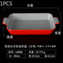 Axyaa Crayfish Double Ear Plates for Barbecue and Seafood Dishes
