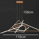 Axyaa LED Chandeliers Pendant Light Lamps for Living Room Modern Home Decor