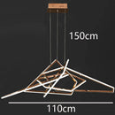 Axyaa Modern LED Chandeliers for Home Living and Dining Room Lighting