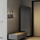 Axyaa Indoor Wall Lamp: USB Port, Wireless Charging, 360° Rotatable, Switch, Bedside Night Light