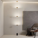 Nordic Bedside Floor Lamp Adjustable Metal Marble Base Modern LED Luminaria by Axyaa