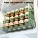 Axyaa Egg Storage Box Organizer Fresh-keeping Container Tray Dispenser Kitchen Holder