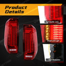 Axyaa LED Tail Lights for Nissan NP300 Navara 2005-2014 - Running Signal Brake Lamps