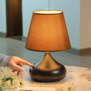 Axyaa LED Medieval Retro Style Table Lamp, Modern Design for Home Decor & Study