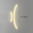 Nordic Black Gold LED Wall Lamp Axyaa Modern Living Room Bedroom Sconces