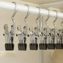 Axyaa Stainless Steel Clothespins Laundry Clothes Pegs Hanging Clips Organizer Hanger