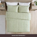 Axyaa King Sage Chenille Bedspread