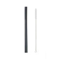 Axyaa Stainless Steel Wide Metal Straw Set Bubble Tea Milkshake Straw Brush