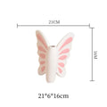 Pink Butterfly Ceramic Vase by Axyaa - Artificial Flowers Arrangement Vase for Aesthetic Room Decor