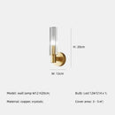 Axyaa Crystal LED Pendant Chandelier - Modern Copper Retro Light Luxury for Home Décor