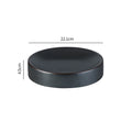 Axyaa Ceramic Cylindrical Dessert Sushi Plate Set for Molecular Cuisine Tableware