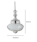 Axyaa Glass Ball Pendant Light: Nordic Postmodern, Creative, Personalized Lighting for Home and Bar