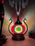 Axyaa Turkish Mosaic Table Lamp Handcrafted Night Light