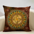 Axyaa Oriental Bliss Sun Moon Ararat Mandala Cushion Cover