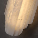 Axyaa Marble Wall Lamp: Spanish Postmodern Luxury Lighting Fixture for Home Decor