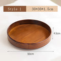 Axyaa Bamboo Corner Rotating Seasoning Rack by HeMu Kitchen