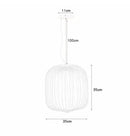 Axyaa Birdcage Pendant Light Nordic Island Chandelier Home Decor Lighting Fixture